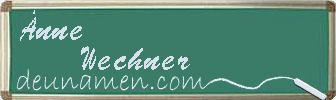 Änne Wechner Visitenkarte